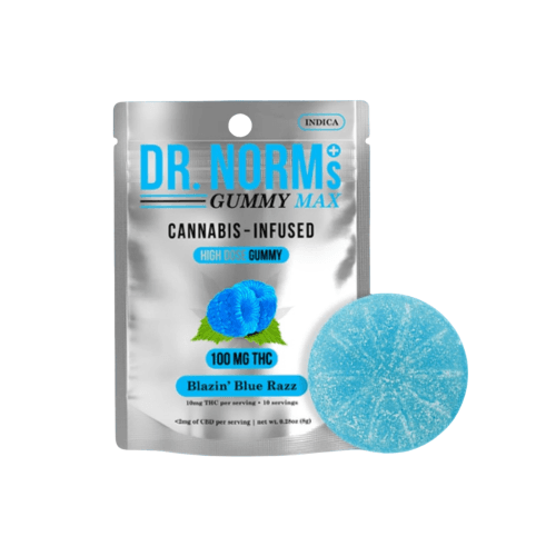 Blazin Blue Razz MAX Gummies