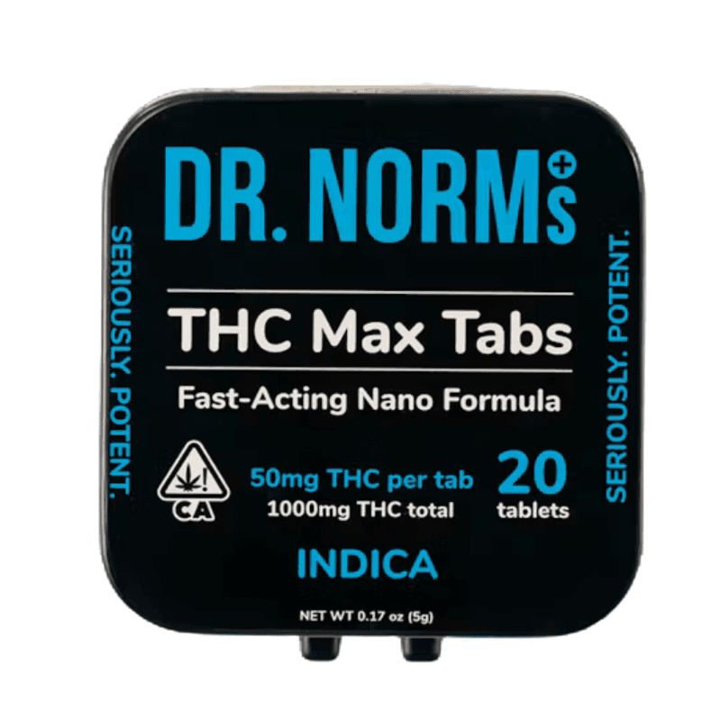 THC MAX Nano Indica Tablets