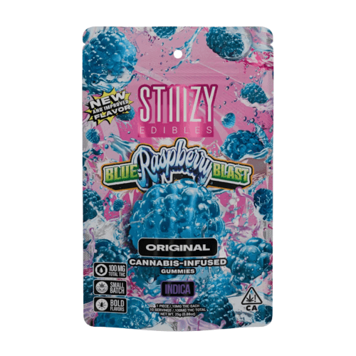 Blue Raspberry Blast Gummies