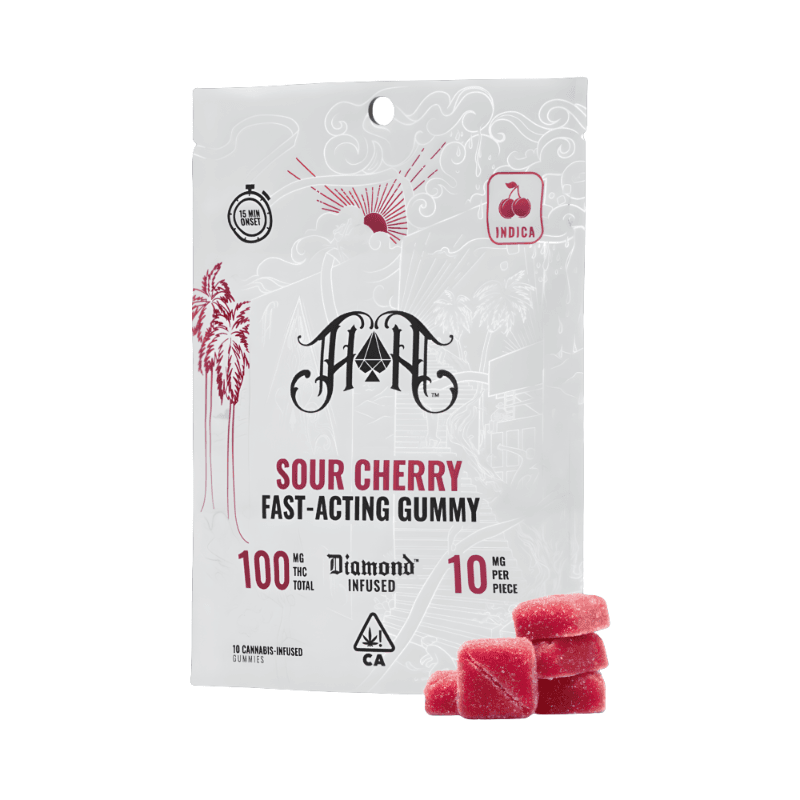 Sour Cherry Fast-Acting Gummies