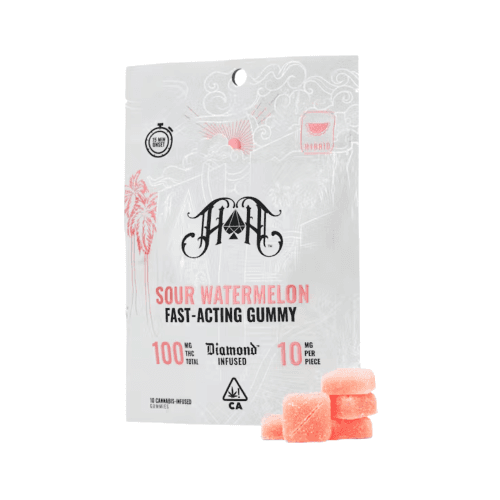 Sour Watermelon Fast-Acting Gummies
