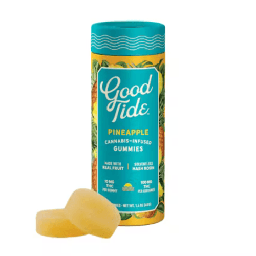 Pineapple Solventless Hash Rosin Gummies