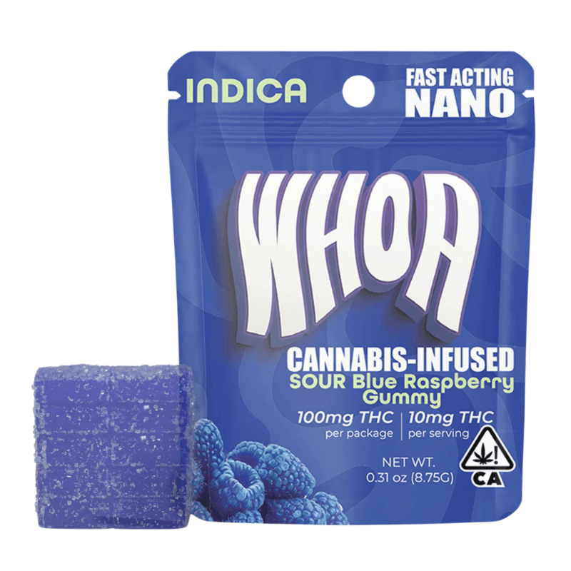 Sour Blue Raspberry Gummy Bite