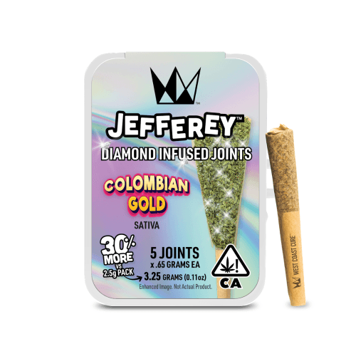 Colombian Gold Jefferey Infused 5-Pack