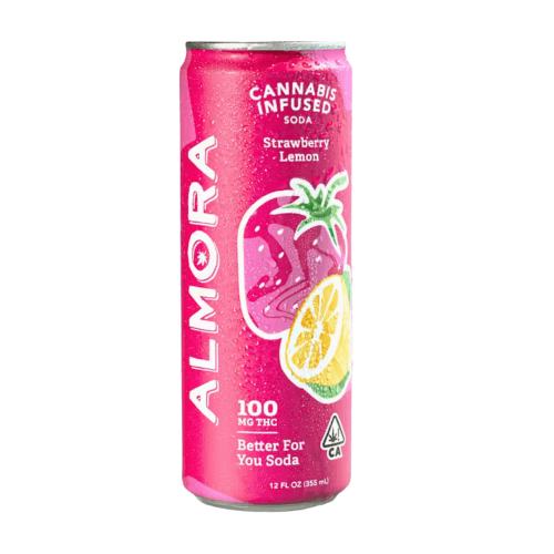 Strawberry Lemon Prebiotic Soda
