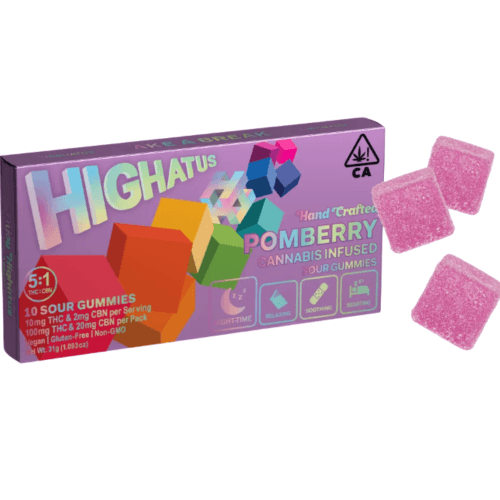 Pomberry Sour Gummies 5:1