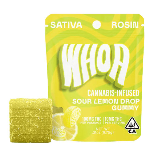 Sour Lemon Drop Rosin Gummy Bite