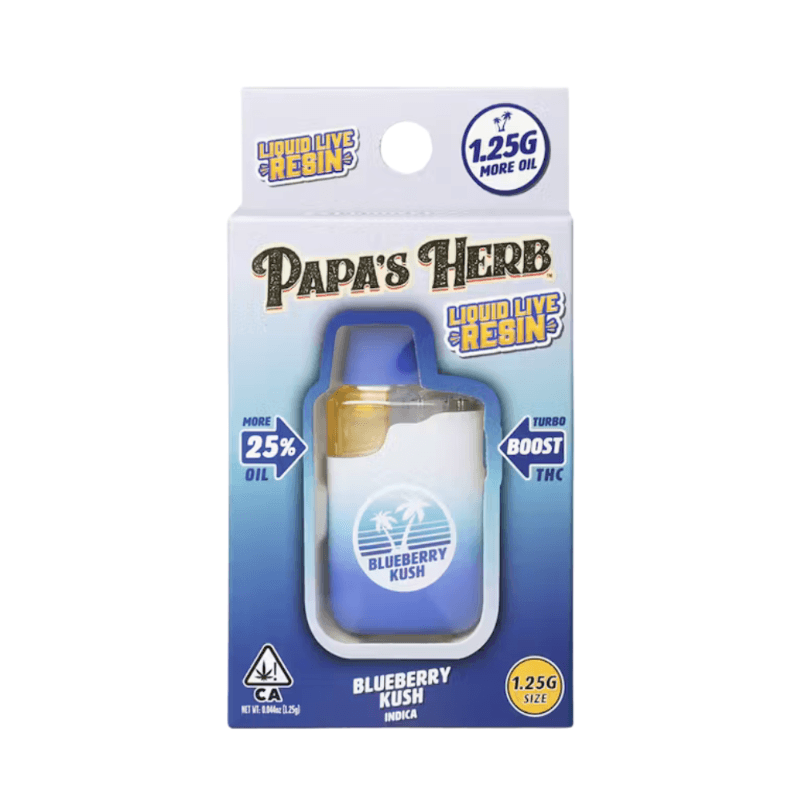 Blueberry Kush Live Resin All-In-One