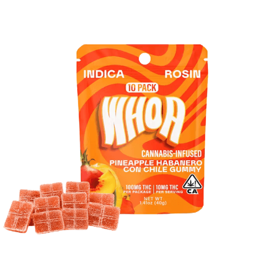 Pineapple Habanero Rosin Gummy Bite