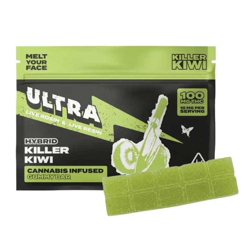Killer Kiwi Live Rosin/Resin Gummy Bar