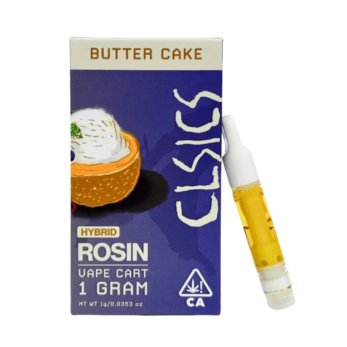 Butter Cake Live Rosin Cart