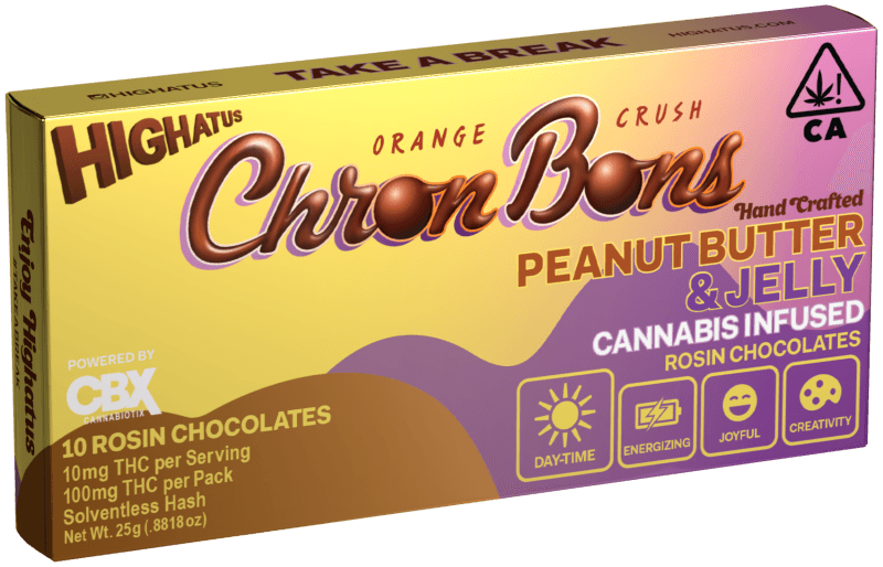 Peanut Butter & Jelly Chronbons