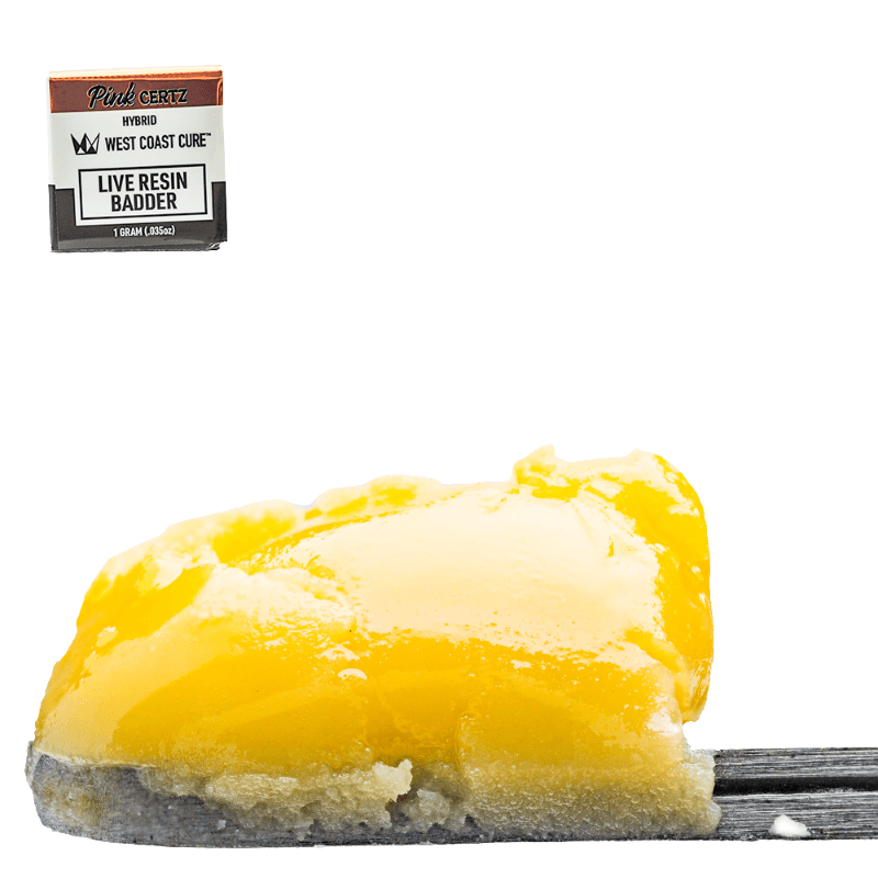 Pink Certz Live Resin Badder