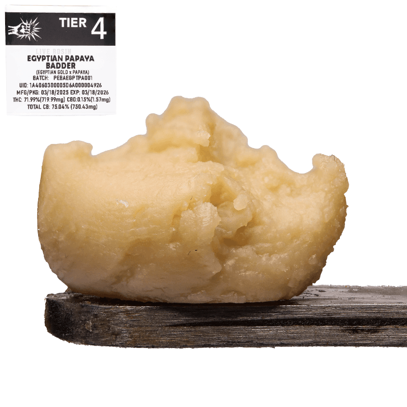 Egyptian Papaya Live Rosin Badder