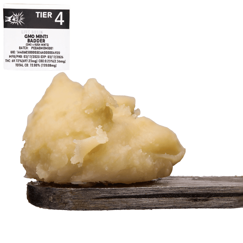 GMO Mints Live Rosin Badder
