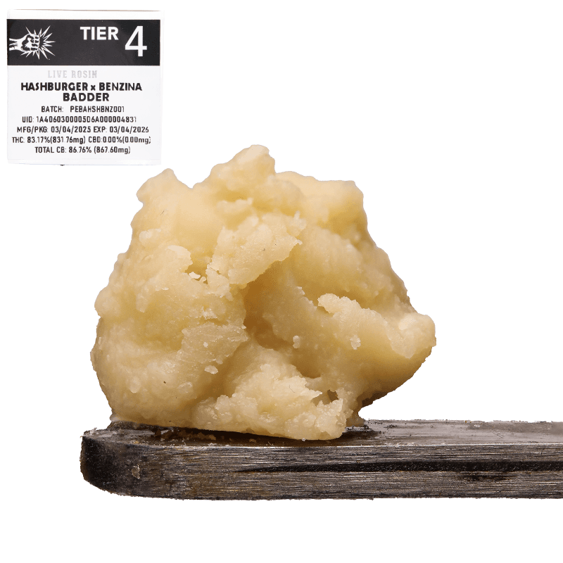 Hashburger x Benzina Live Rosin Badder