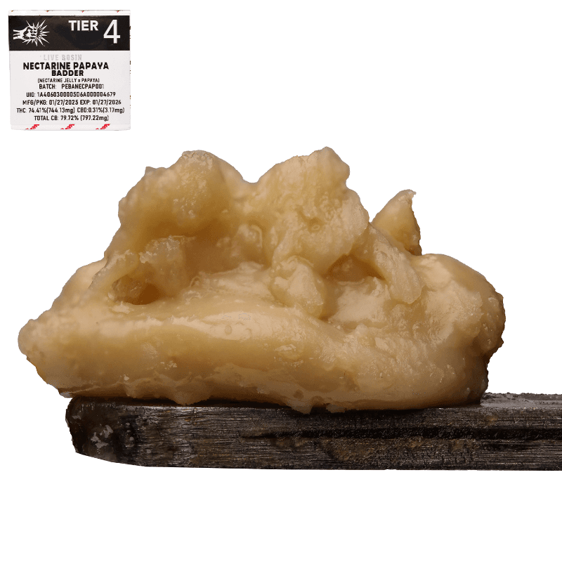 Nectarine Papaya Tier 4 Live Rosin Badder