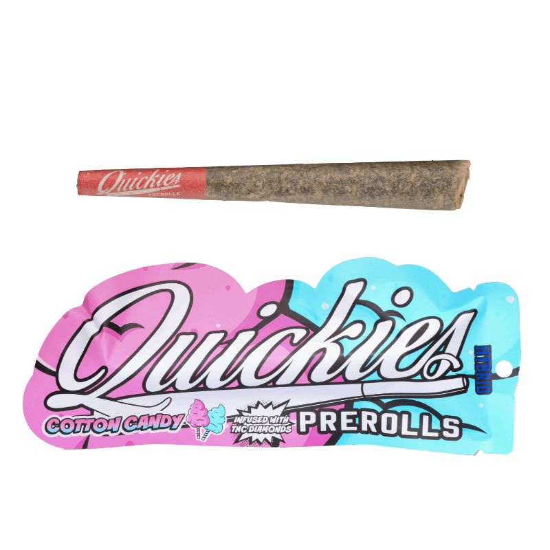DNU Cotton Candy Diamond Infused Pre-Roll DNU