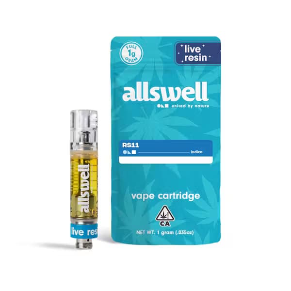RS11 Live Resin Cartridge