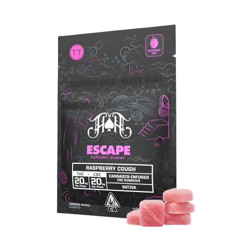 Raspberry Cough 1:1 Gummies