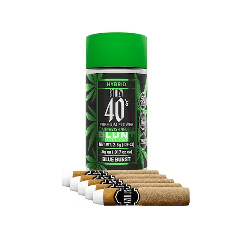 Blue Burst 40's Mini Blunt 5-Pack