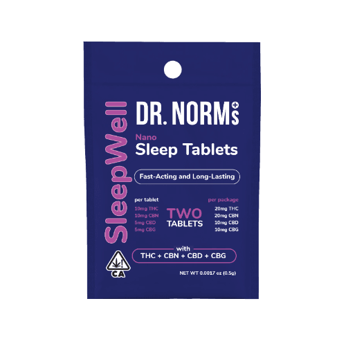 THC MAX Nano Indica Tablets 2-Pack