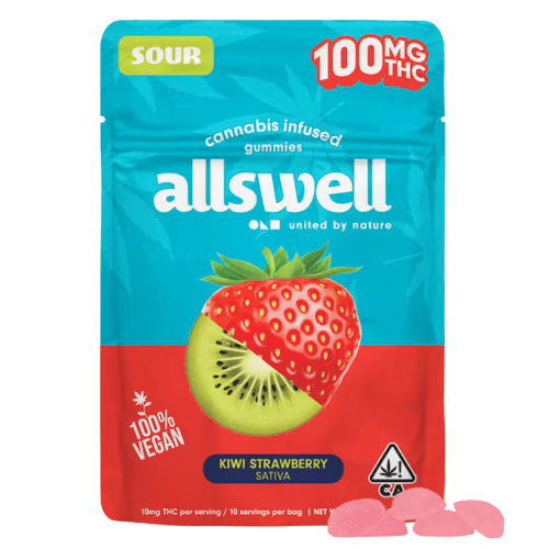Sour Kiwi Strawberry Gummies