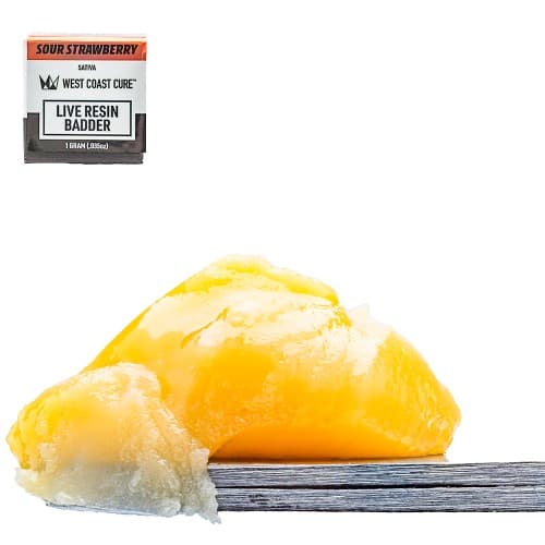 Sour Strawberry Live Resin Badder