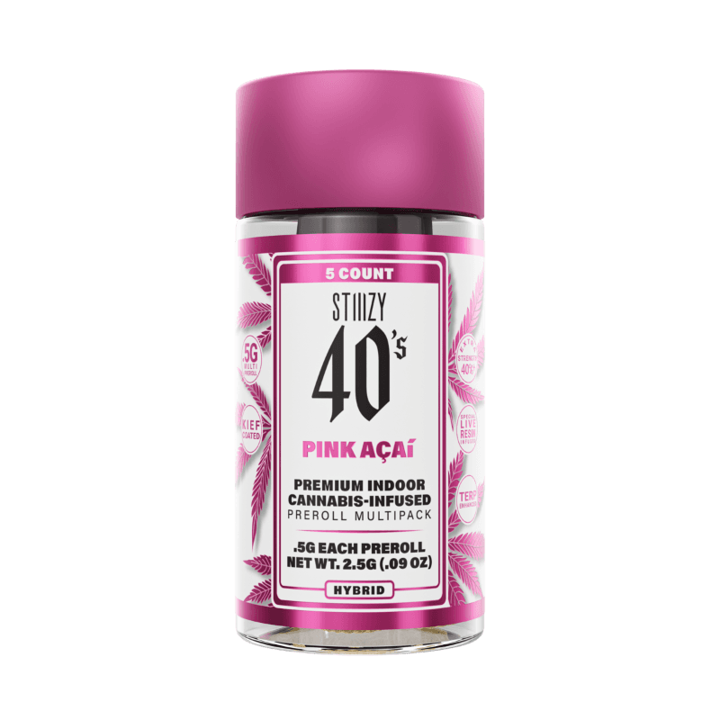 Pink Acai 40s Infused Mini Joint 5-Pack