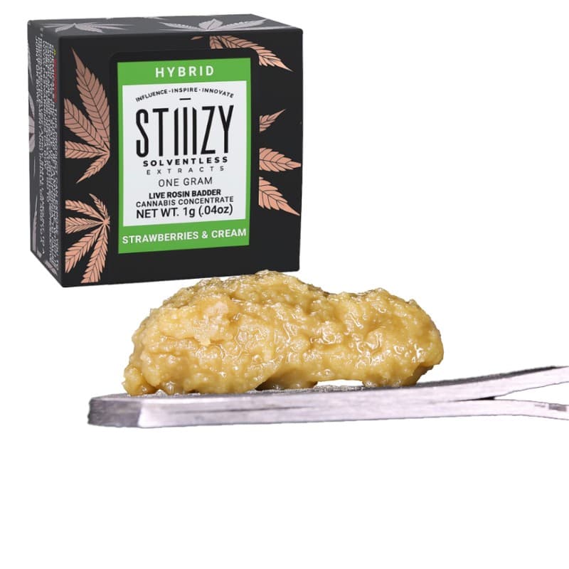 Strawberries & Cream Live Rosin Badder
