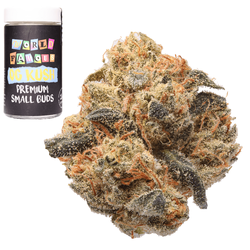 World Famous OG Kush Half Ounce Smalls