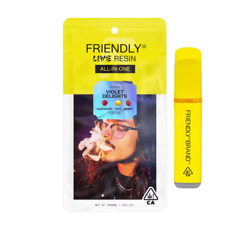 Violet Delights Live Resin All-In-One