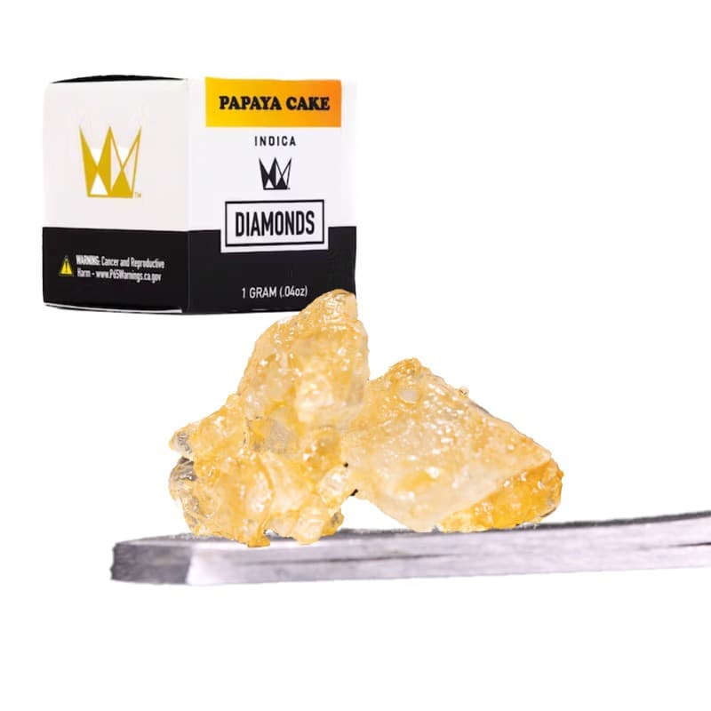 Papaya Cake Diamonds