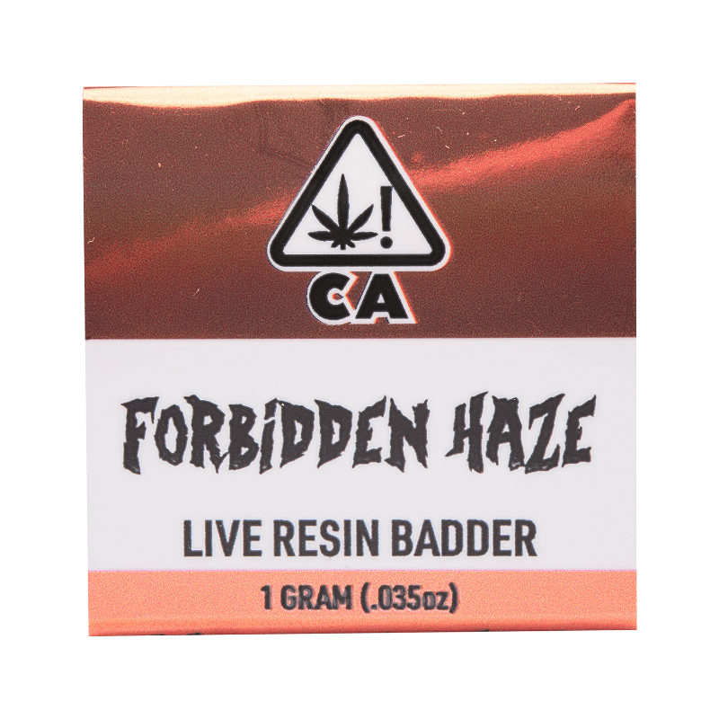 Forbidden Haze Live Resin Badder
