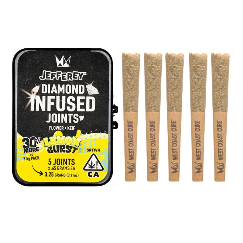 Lemon Burst Jefferey Infused 5-Pack
