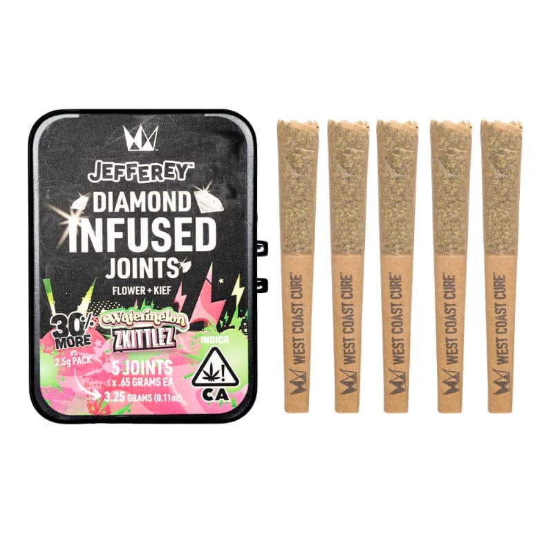 Watermelon Zkittlez Jefferey Infused 5-Pack