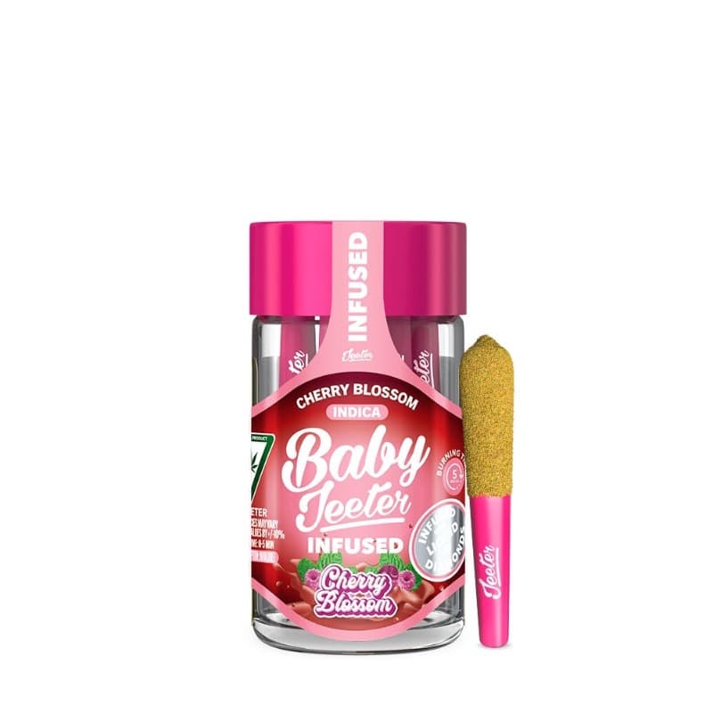 Cherry Blossom Baby Jeeter Infused 0.5g 5-Pack