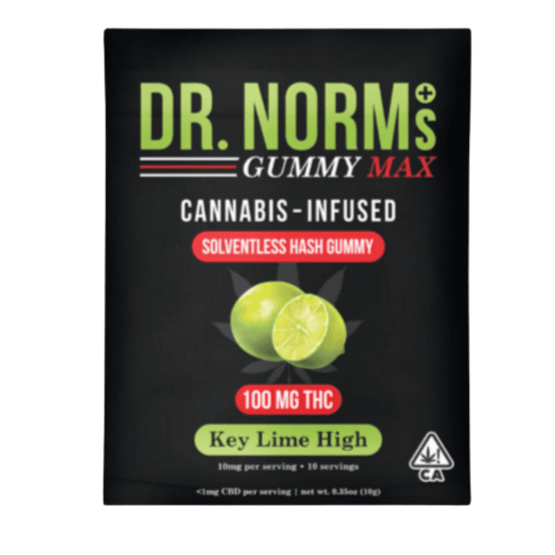 Key Lime High MAX Hash Gummy