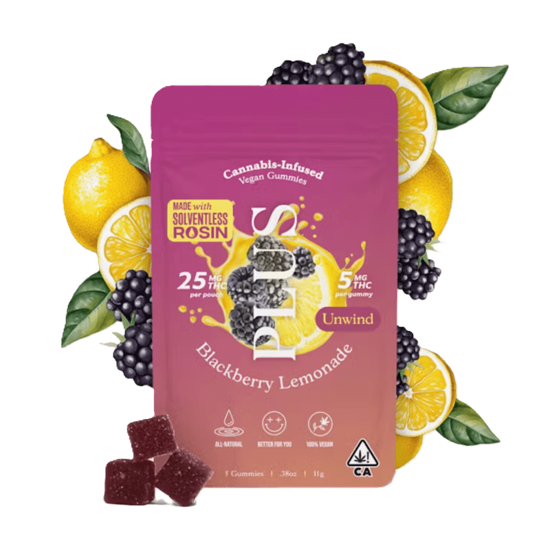 Blackberry Lemonade Rosin Gummies 5-Pack