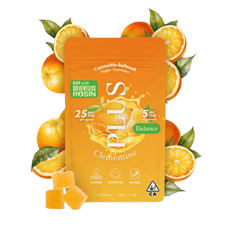 Clementine Rosin Gummies 5-Pack