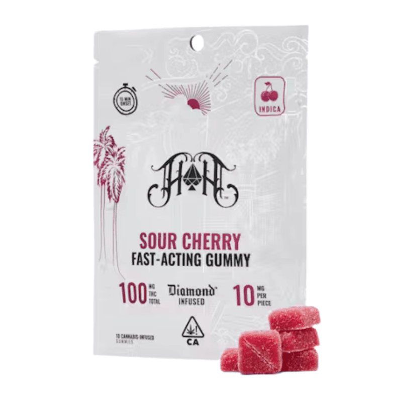 Sour Cherry Fast-Acting Gummies