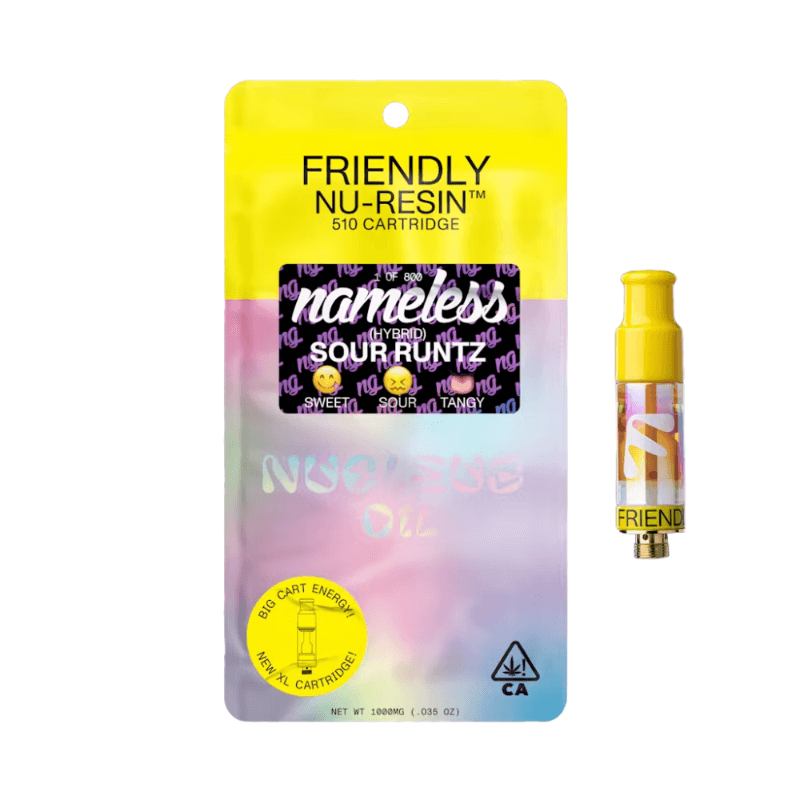 Sour Runtz Cured Resin