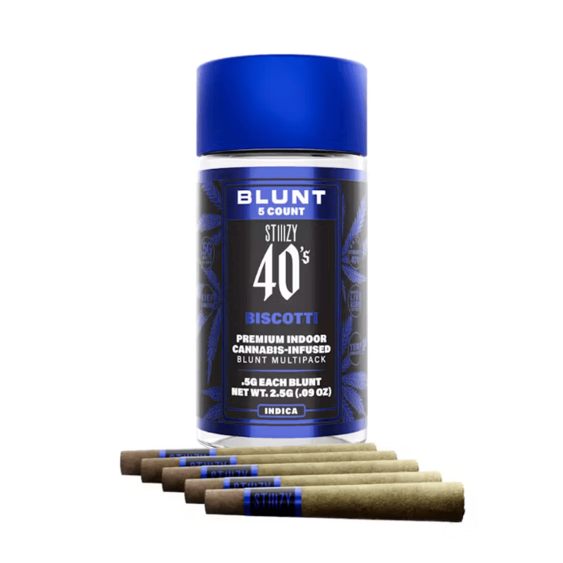 Biscotti 40's Infused Mini Blunt 0.5g 5-Pack
