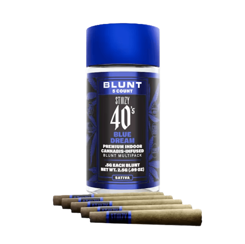 Blue Dream 40's Infused Mini Blunt 0.5g 5-Pack