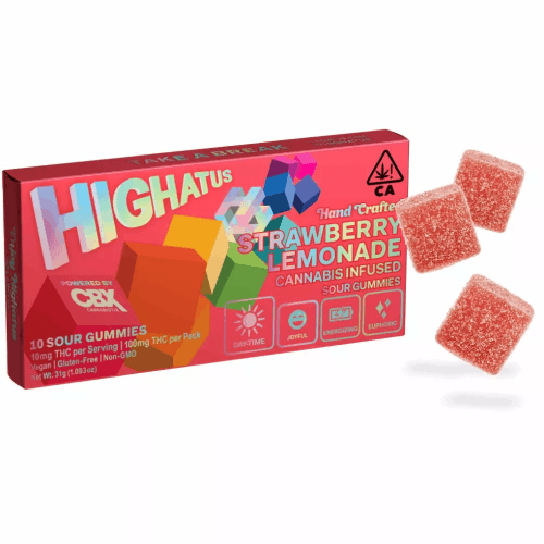 Strawberry Lemonade Sour Gummies