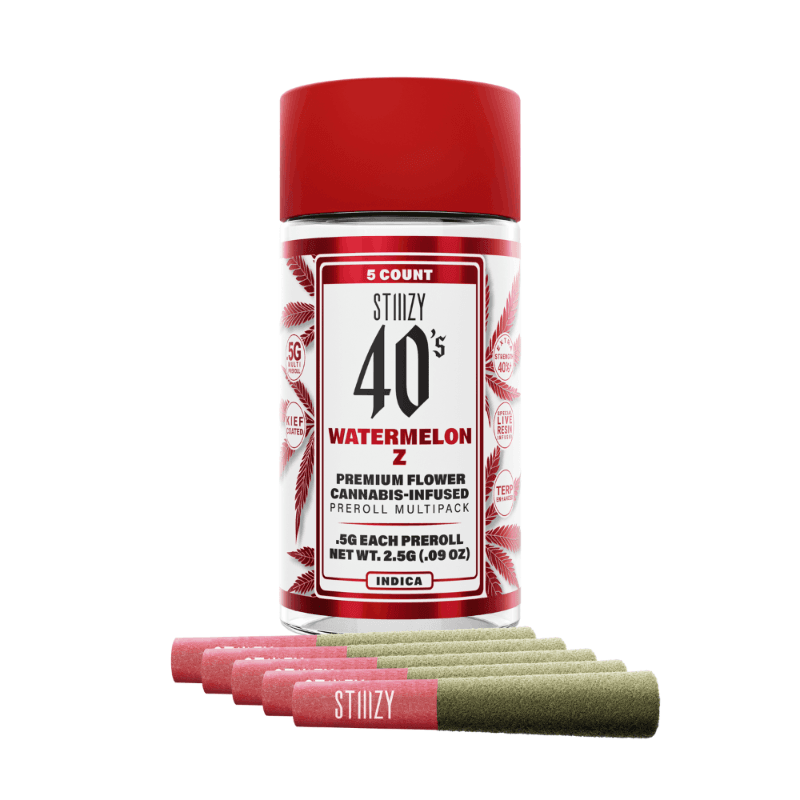 Watermelon Z 40's Infused Mini Joint 5-Pack