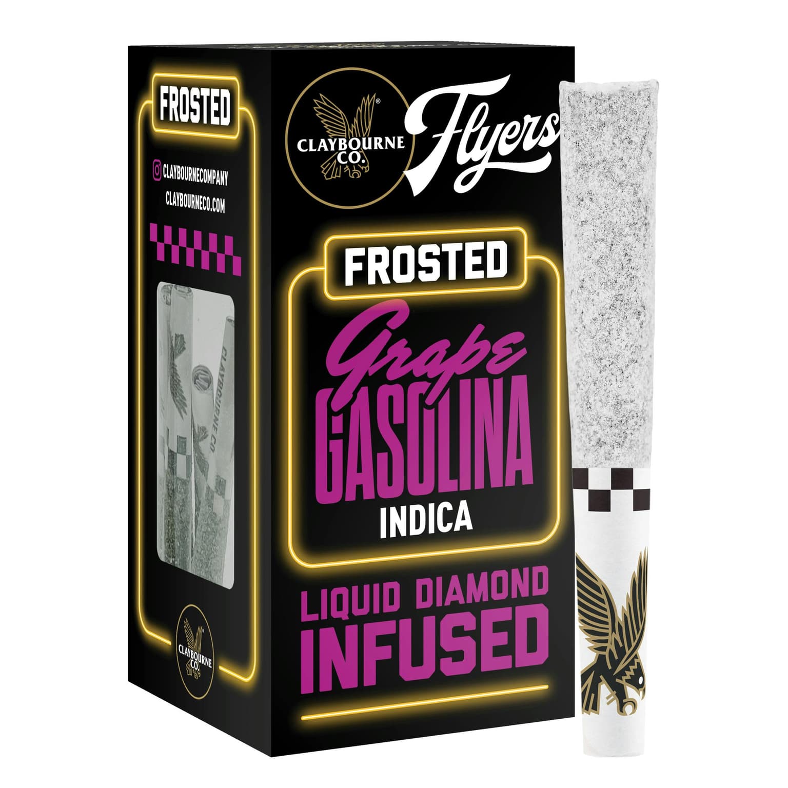 Grape Gasolina Frosted Infused 0.5g 5-Pack