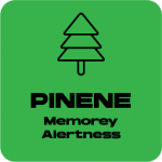 a pine tree with the words pine memory alert.