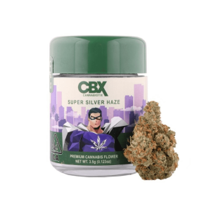 best weed strains for creativity: CBX Super Silver Haze eighth