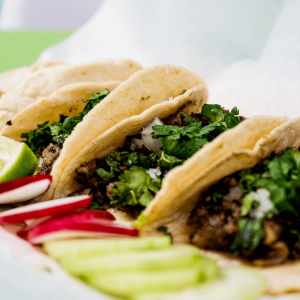 close up image of tacos